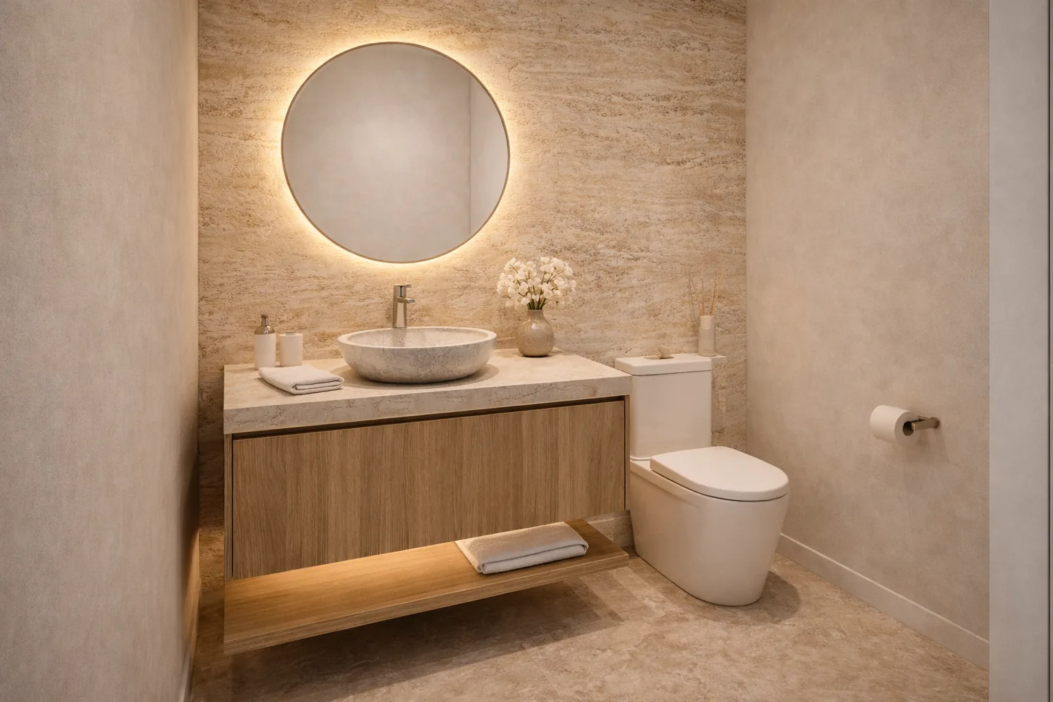 Baño de visitas